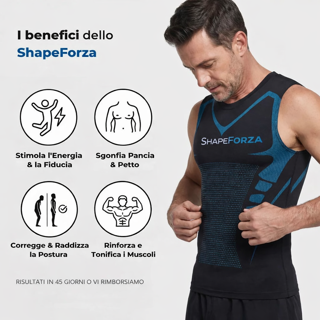 ShapeForza™ Non devi più trattenere la pancia. Resta piatta da sola.